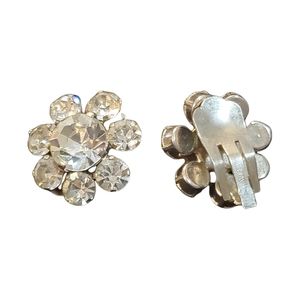 Antique Clip-on Earings Costume Jewelry